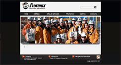 Desktop Screenshot of bormax.cl